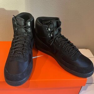 NIB Men's Nike Terminator High Black/Black Size 11